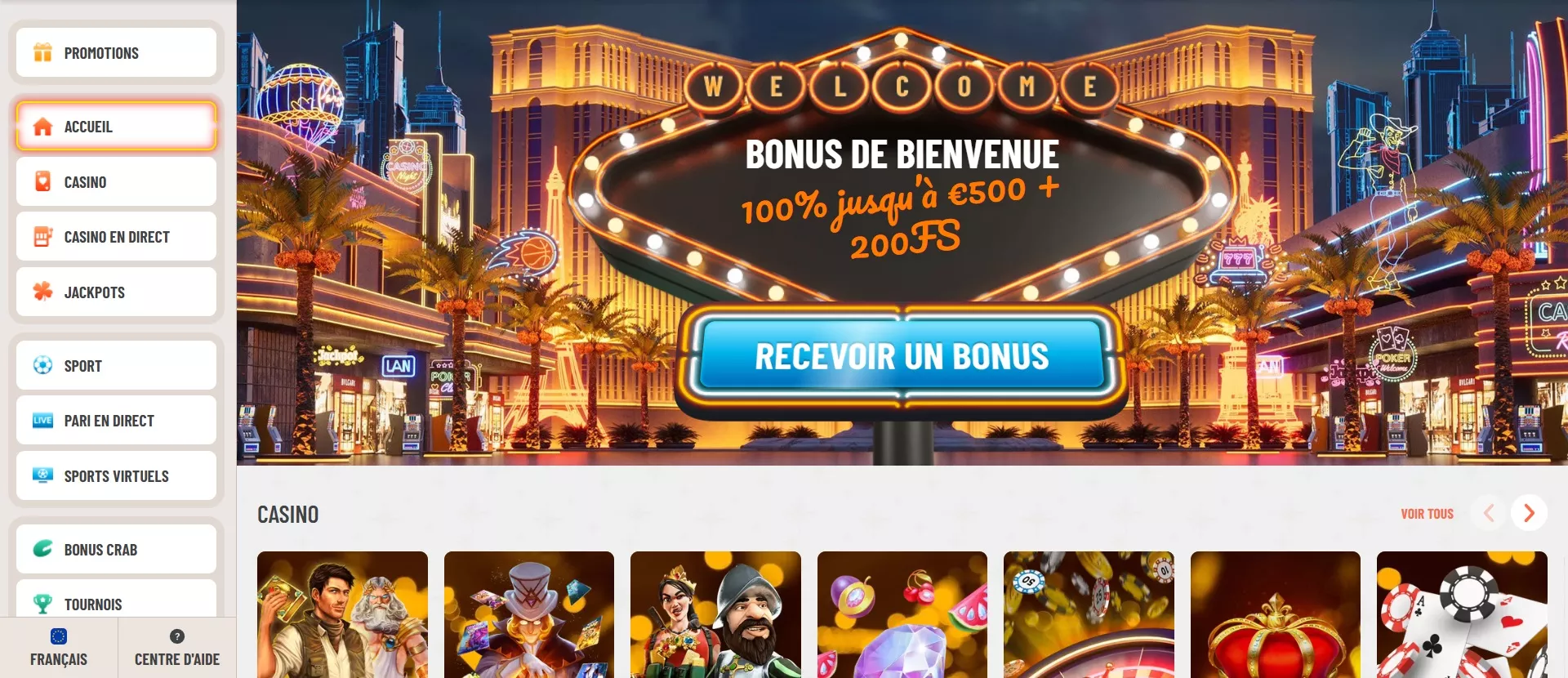 Extra Vegas – le meilleur casino de France pour jouer gratuitement et avec de l’argent